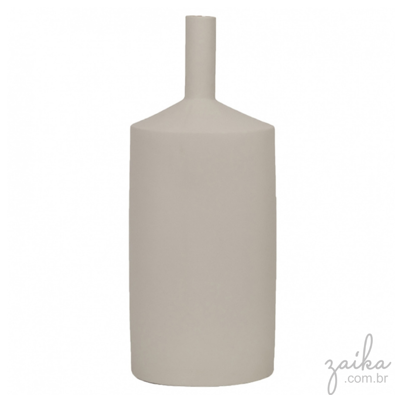 VASO DE CERAMICA BRANCO 