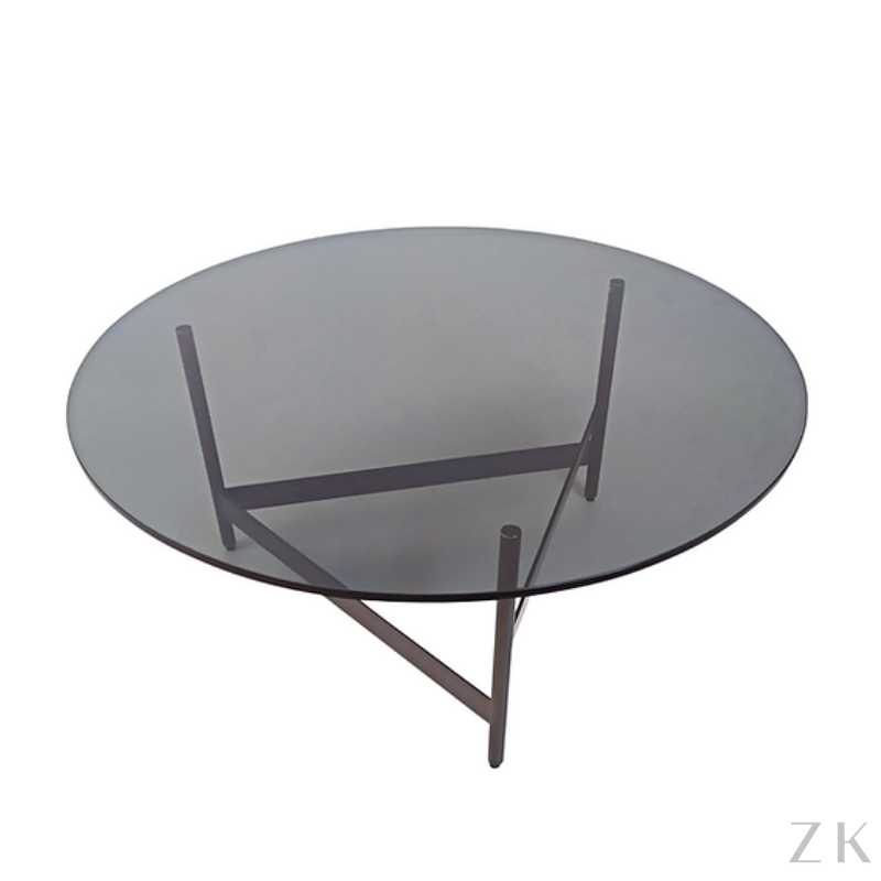 MESA DE CENTRO EM VIDRO
