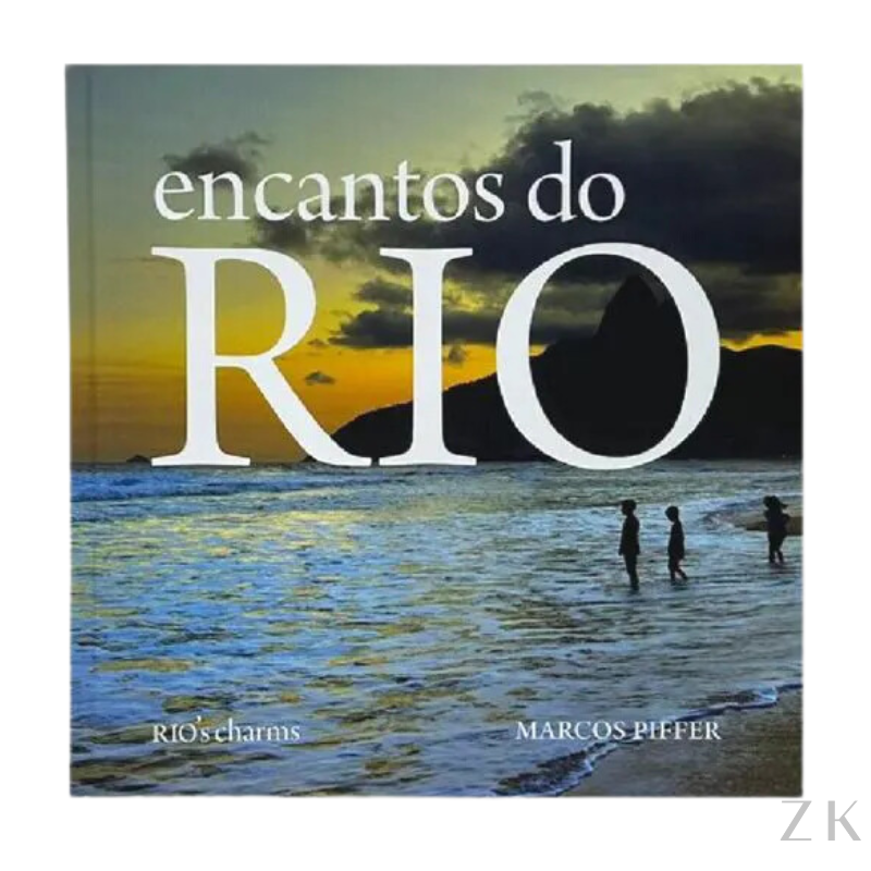LIVRO ENCANTOS DO RIO - RIOS CHARMS PRAIA