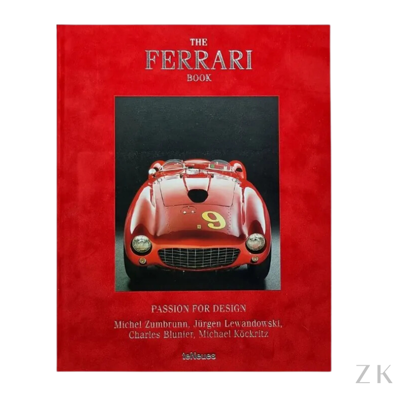 LIVRO THE FERRARI BOOK PASSION FOR DESIGN