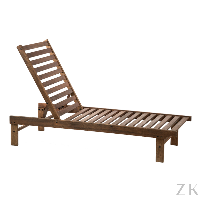 ESPREGUIÇADEIRA EM MADEIRA