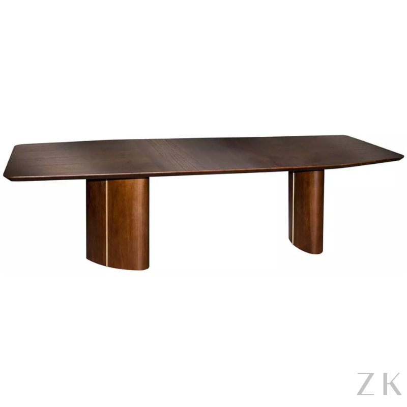 MESA DE JANTAR  RETANGULAR TAMPO CHANFRADO