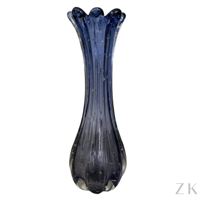 VASO EM MURANO BORDA FINA