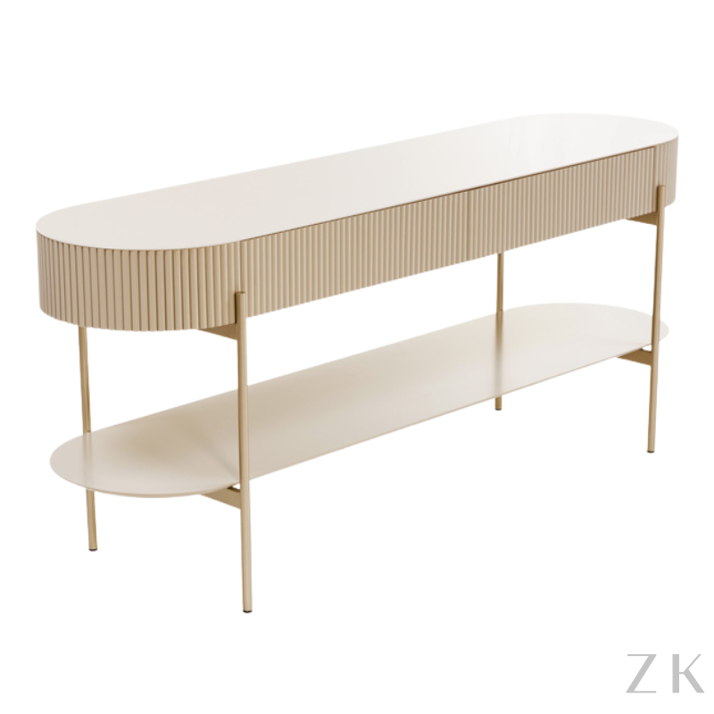 APARADOR COM BORDAS ARREDONDADAS 