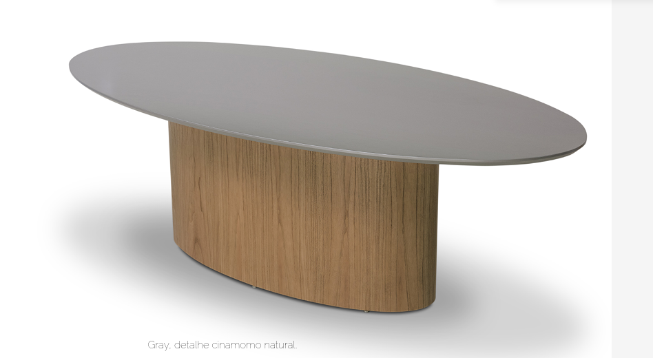 MESA JANTAR OVAL