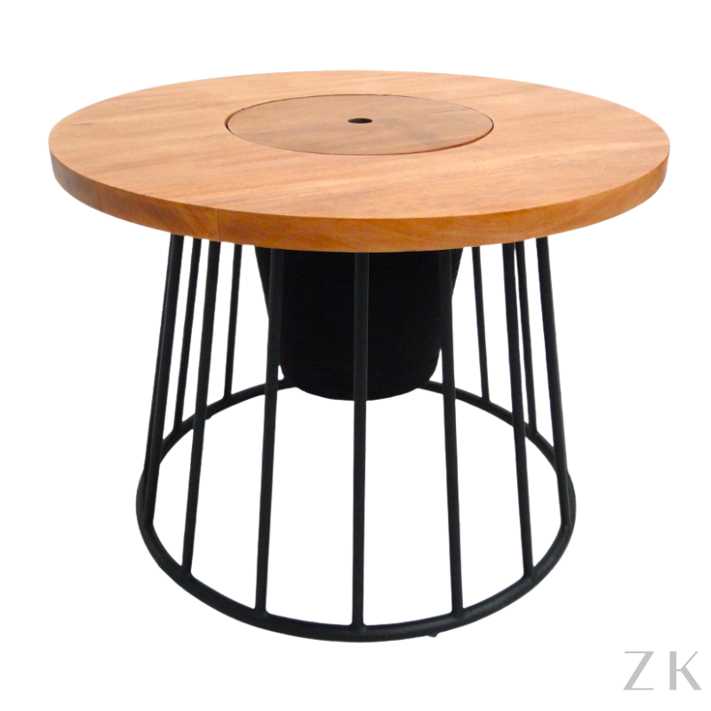 MESA DE CENTRO COM CHAMPANHEIRA | ÁREA EXTERNA 