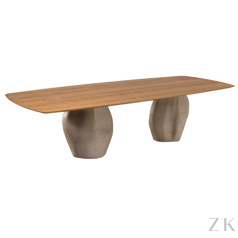 BASE PARA MESA DE JANTAR EM PETRA 