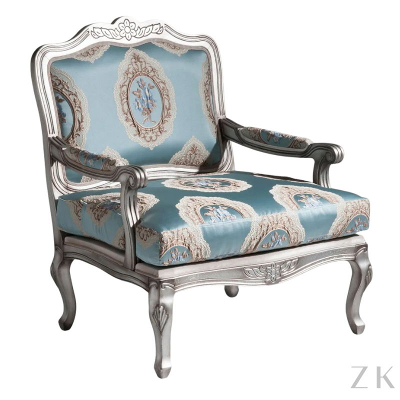 POLTRONA CLÁSSICA  FIXA ESTOFADA 