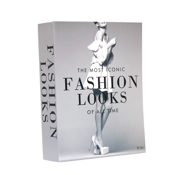 CAIXA LIVRO THE FASHION LOOKS 