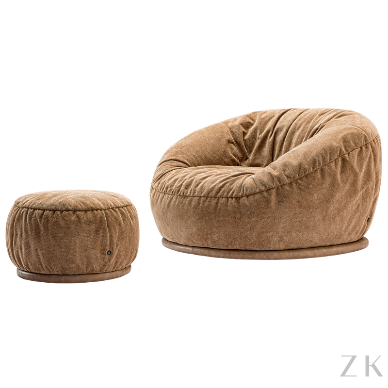 PUFF ESTOFADO | DESIGNER IBANEZ RAZZERA