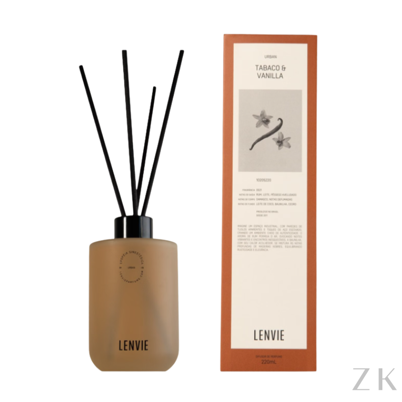 DIFUSOR DE PERFUME TABACO & VANILLA | URBAN | 220 ML