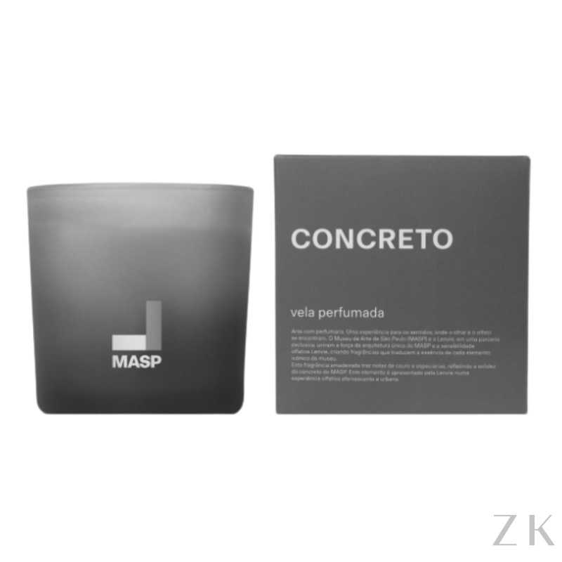 VELA PERFUMADA CONCRETO | MASP | 170G 