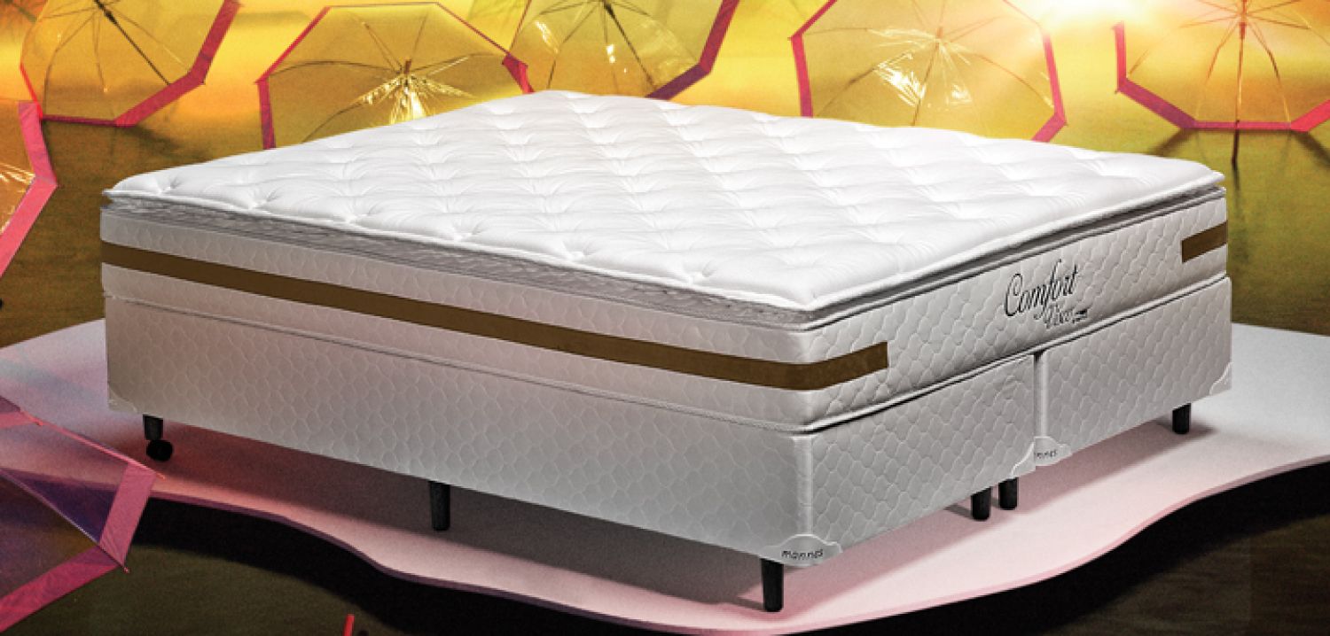 COLCHÃO COMFORT VISCO MOLA SUPER ELASTIC