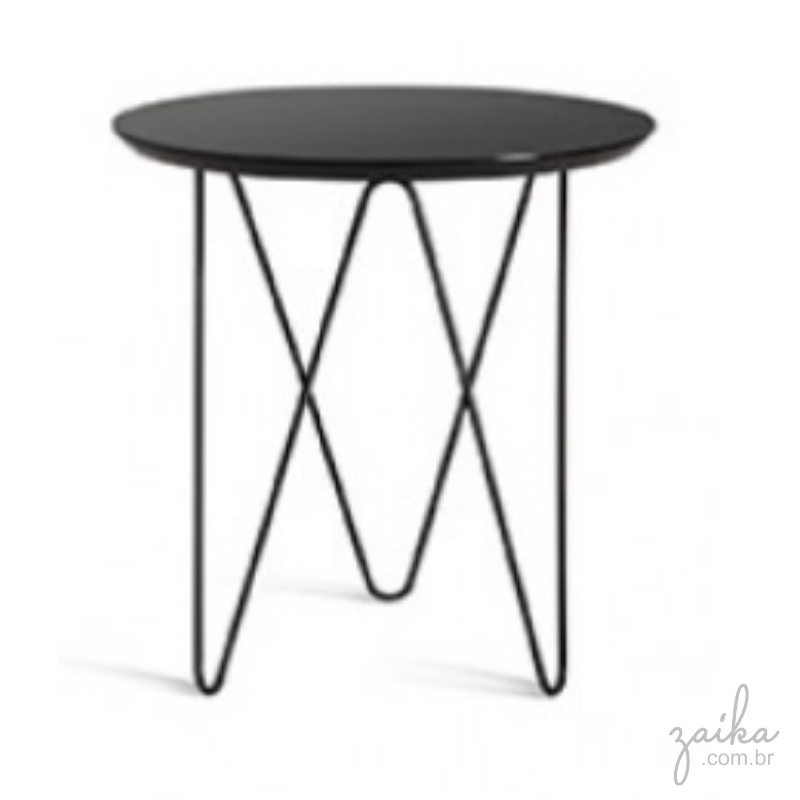 MESA LATERAL EM METAL