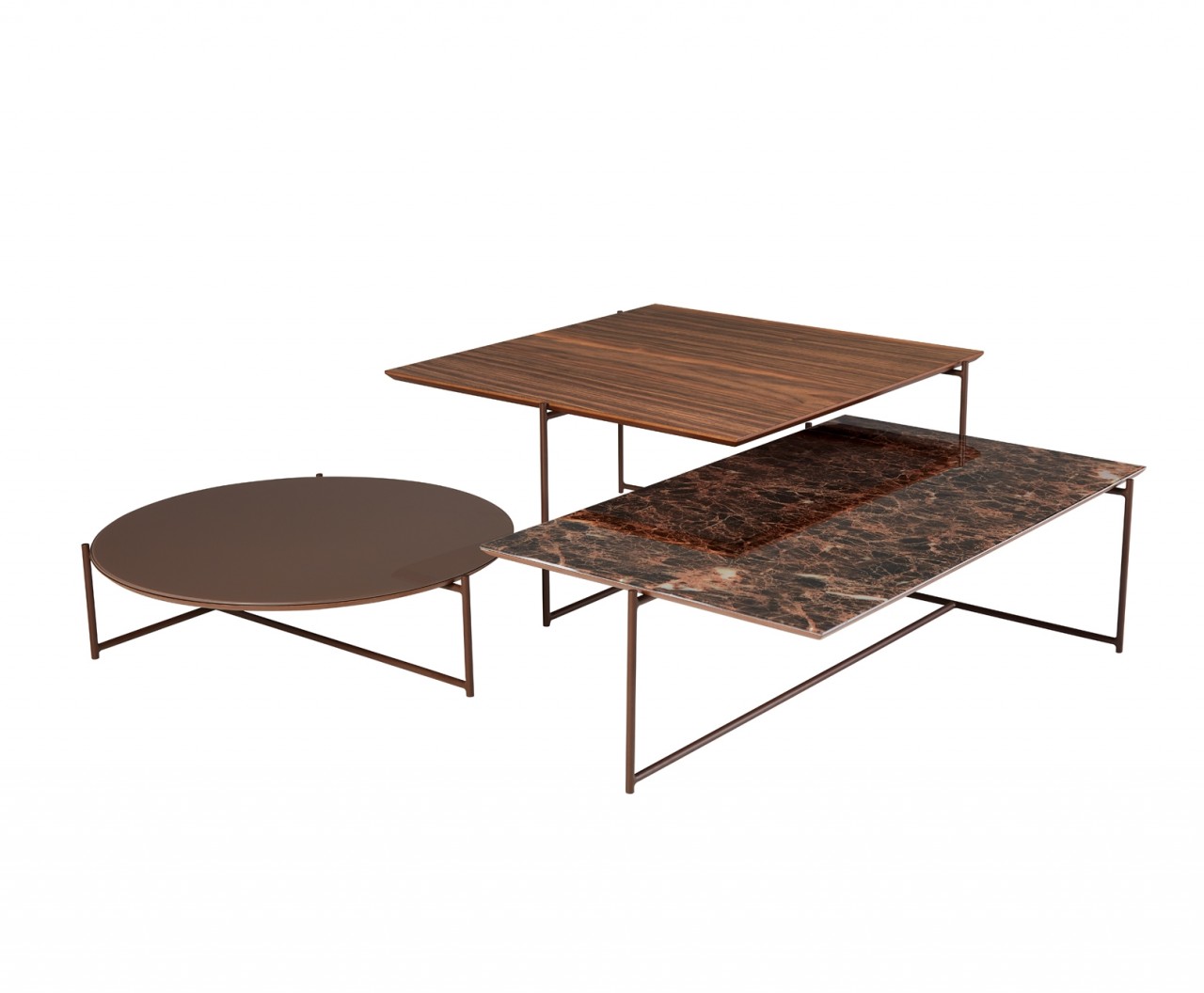 Mesa de Centro em Metal - Zaika Mobiliário