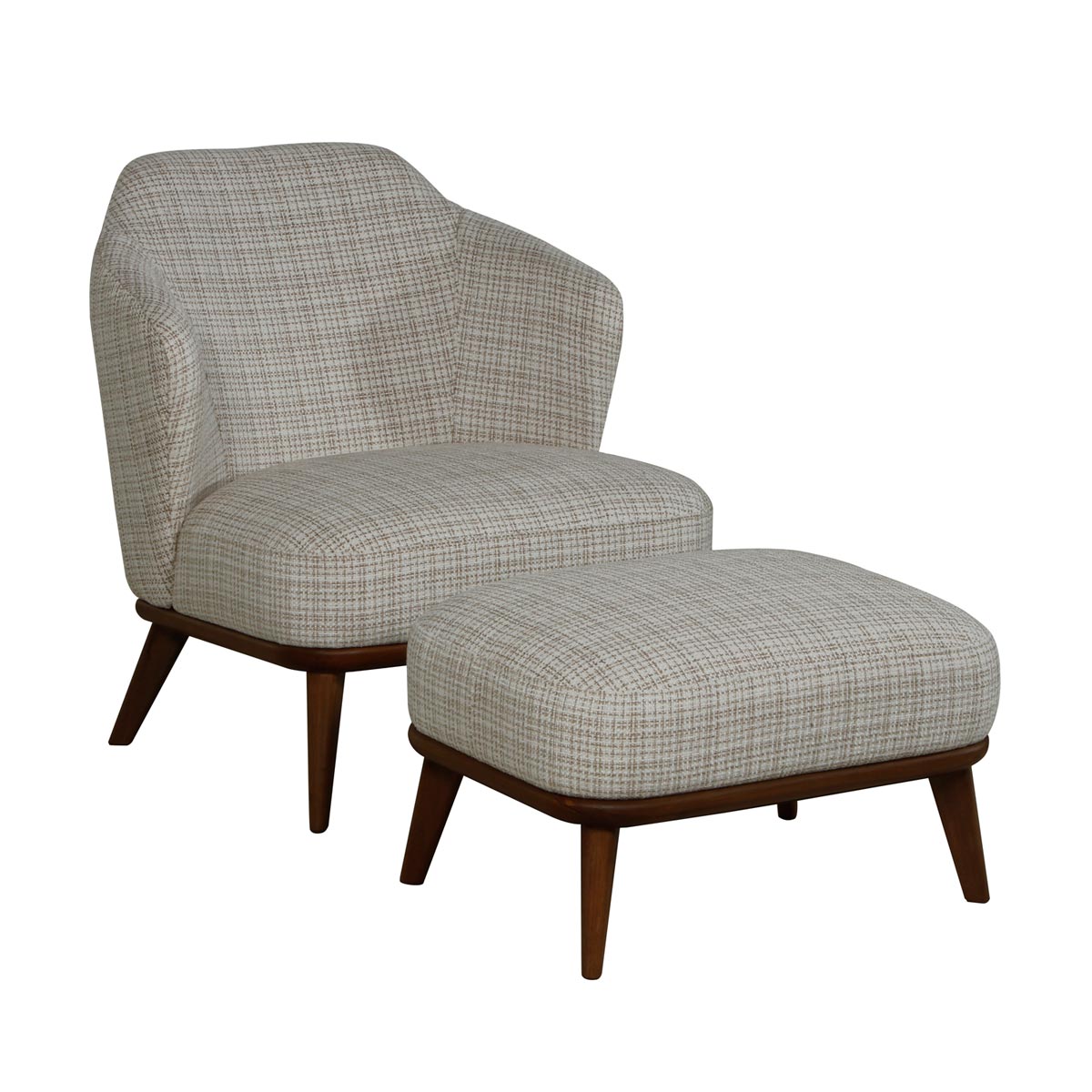 POLTRONA FIXA ESTOFADA