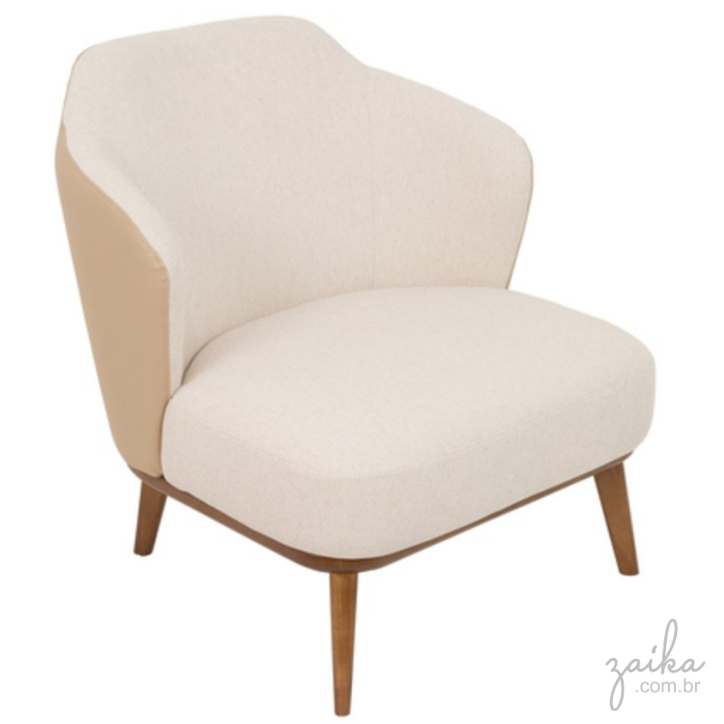 POLTRONA FIXA ESTOFADA